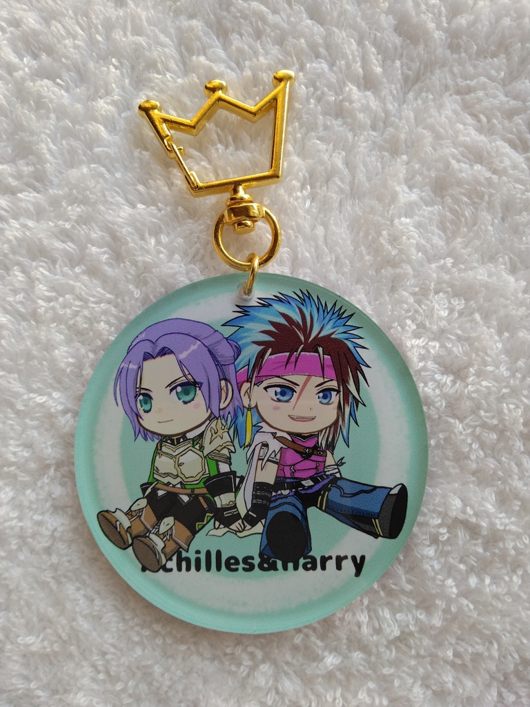 表アキリーズ&ハリー裏ユリシーズ&ロナルド　アクリルキーホルダー