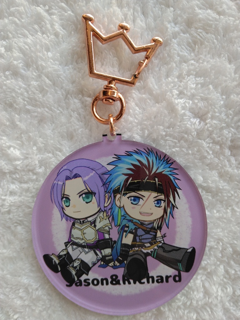 表ジェイスン&リチャード裏シーシアス&ハーバート　アクリルキーホルダー