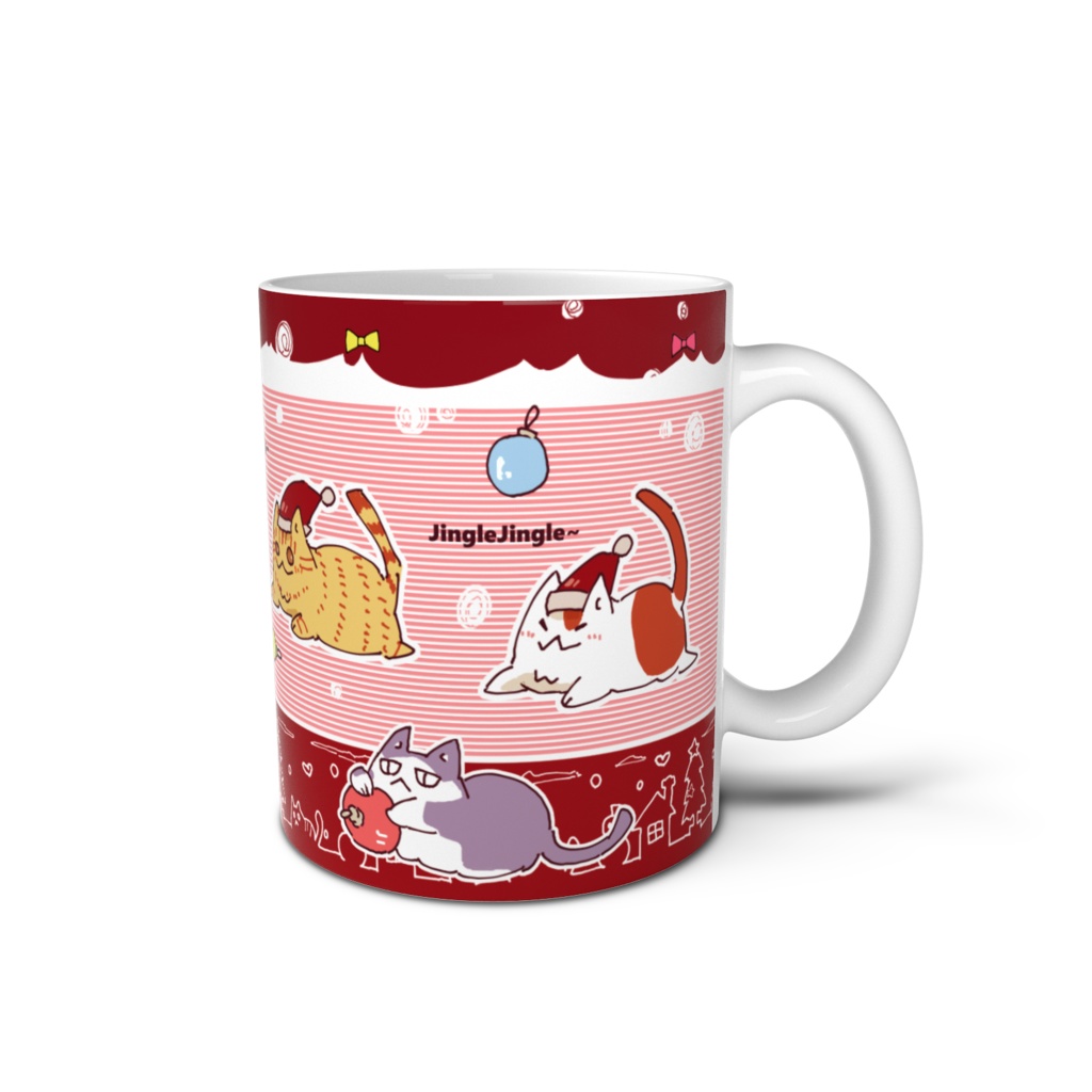 【N機関】Xmasじんぐるマグカップ