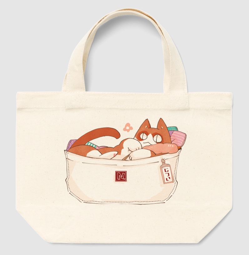 【N機関】いっしょにおでかけトートバッグ（実井）