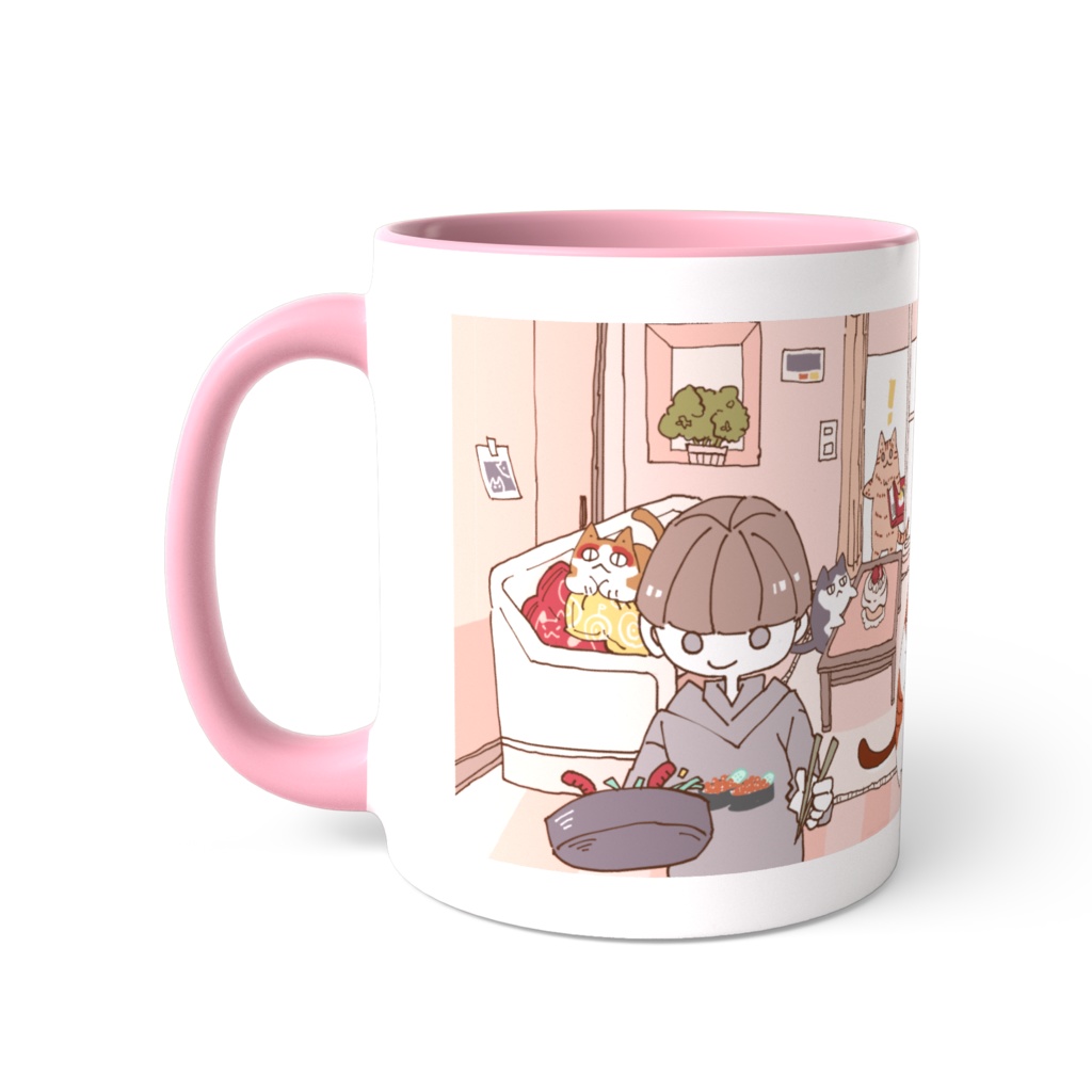 【N機関】みんな集合マグカップ☕