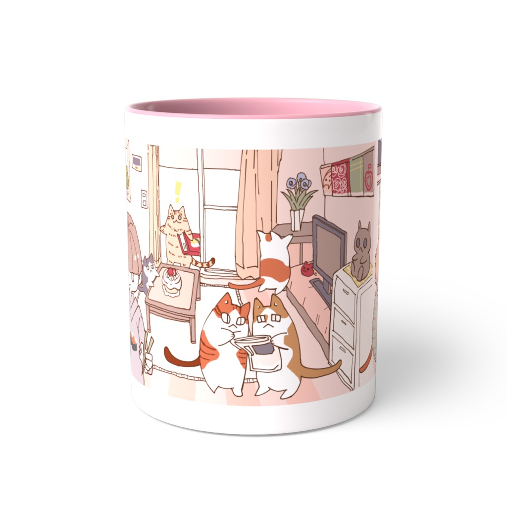 【N機関】みんな集合マグカップ☕