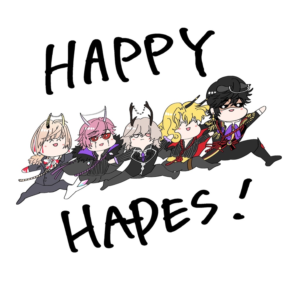 ハンカチタオル「HAPPY HADES」