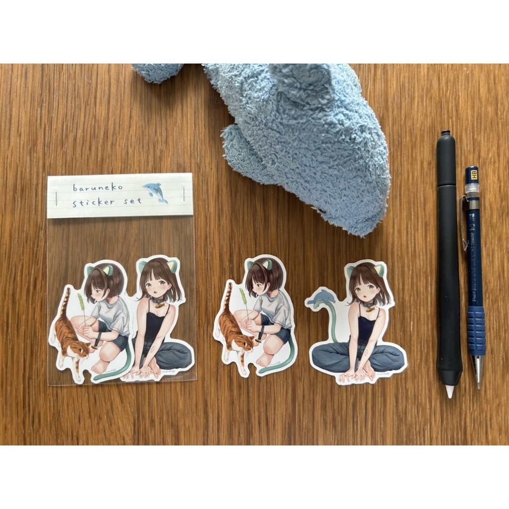 【新作グッズ】ステッカーセット(2枚入り)