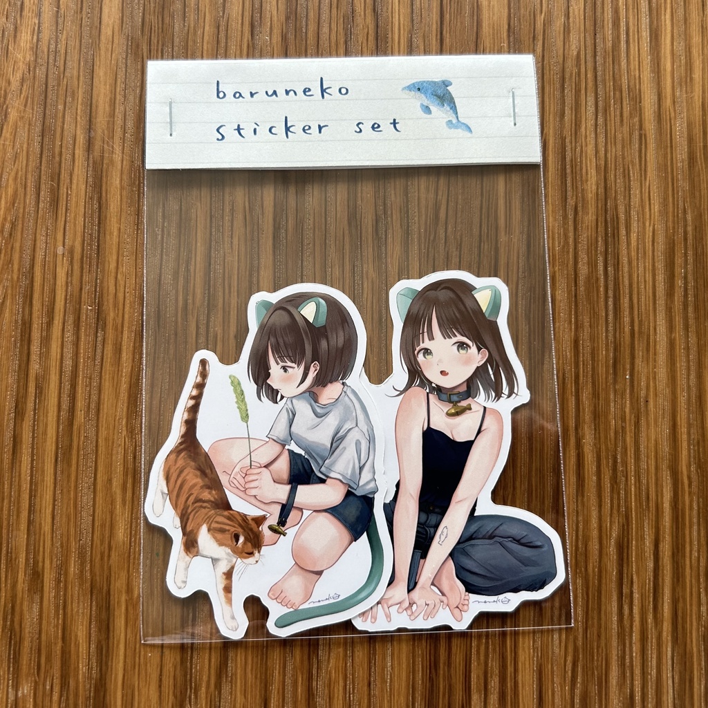 【新作グッズ】ステッカーセット（2枚入り）