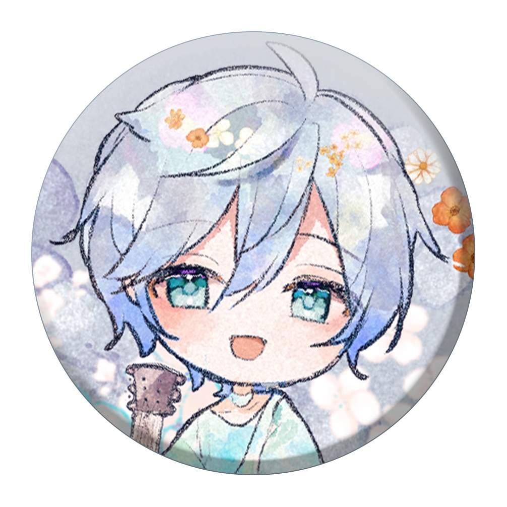 【8/20まで受注生産】缶バッジくじ silent aroma #アロマライブ