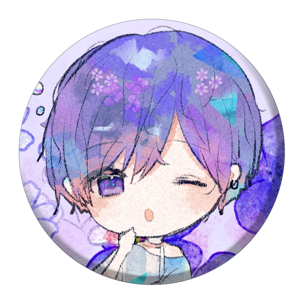 【8/20まで受注生産】缶バッジくじ silent aroma #アロマライブ