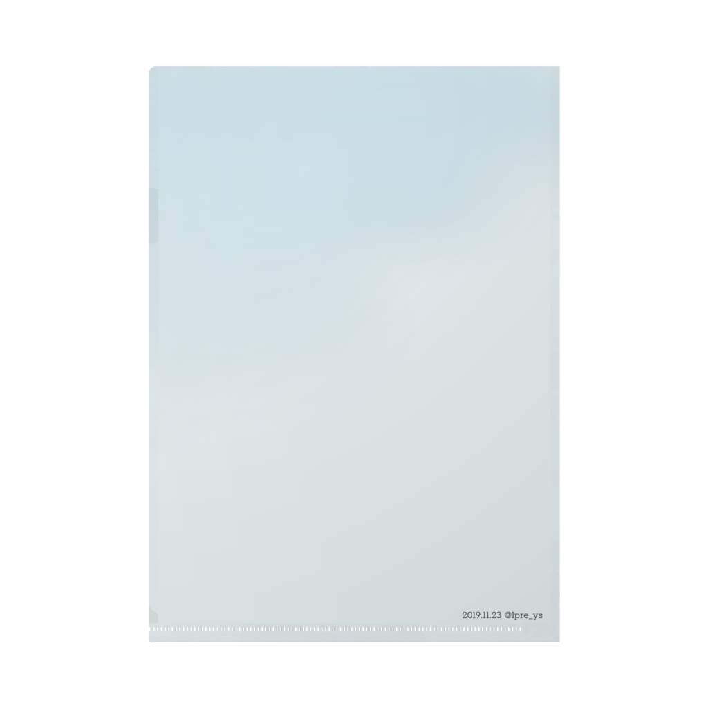 クリアファイル