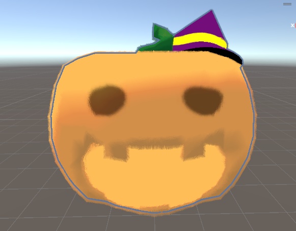 かぼちゃのふわふわあたま