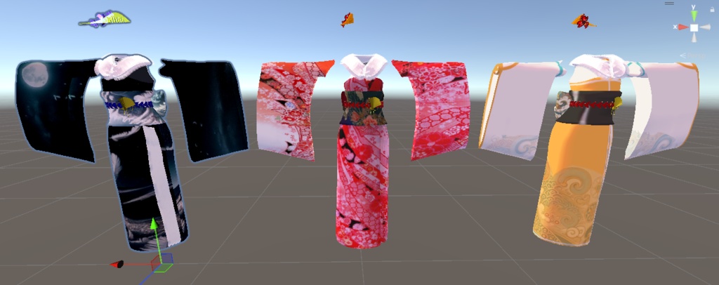 【Pochi、Julius対応】振袖モデル