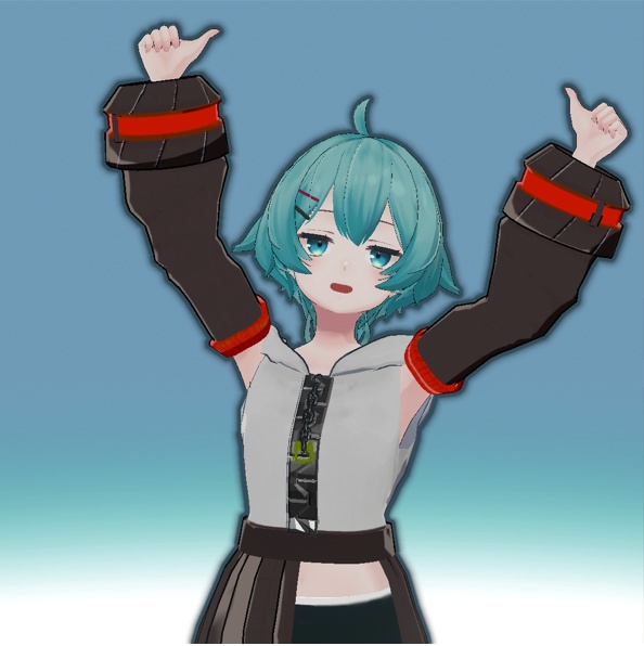 【薄荷対応】衣装モデル「Not Heel」