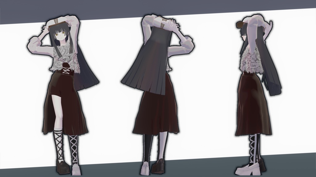 【Pochi対応】衣装モデル「Re.DOME」※Juliusも概ね着せれます