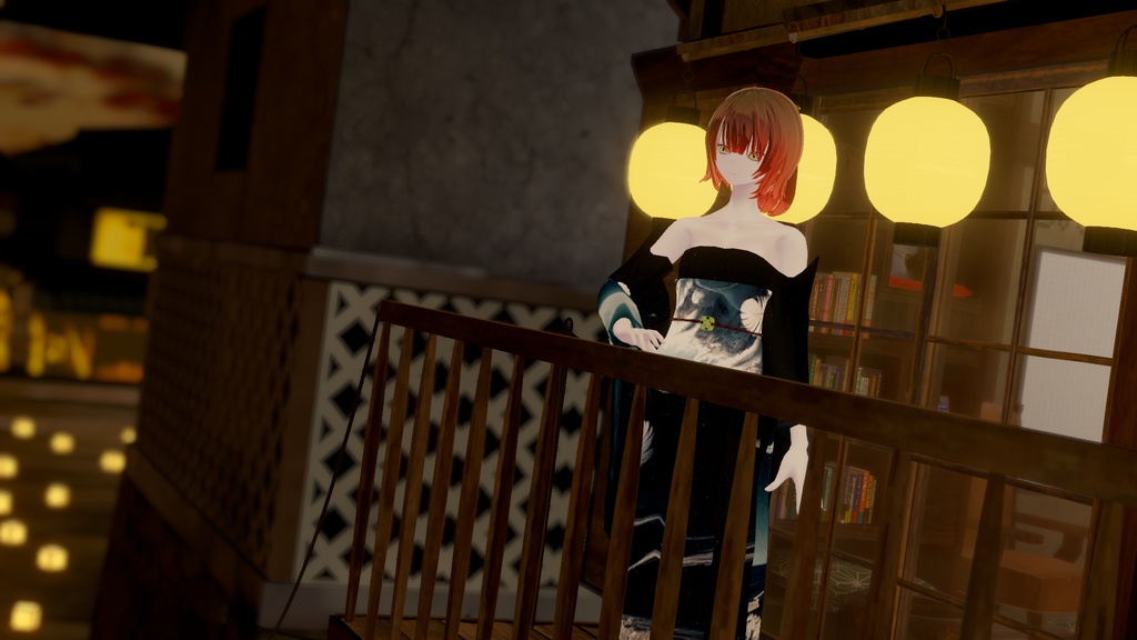 【Pochi、Julius対応】浴衣モデル