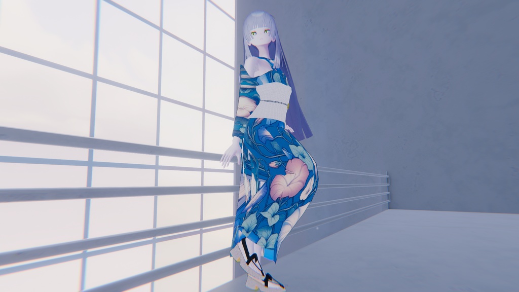 【Pochi、Julius対応】浴衣モデル