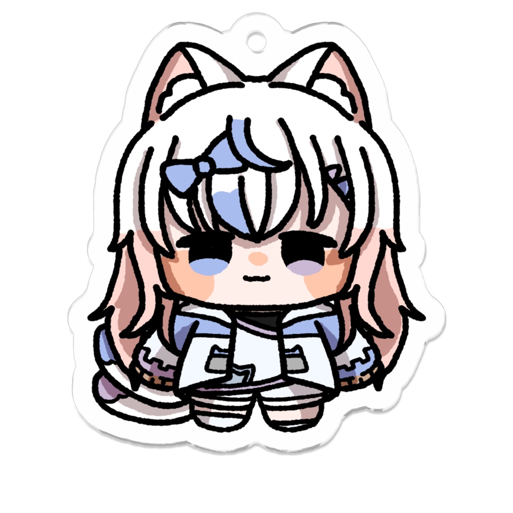 ちっせぇ声々猫キーホルダー