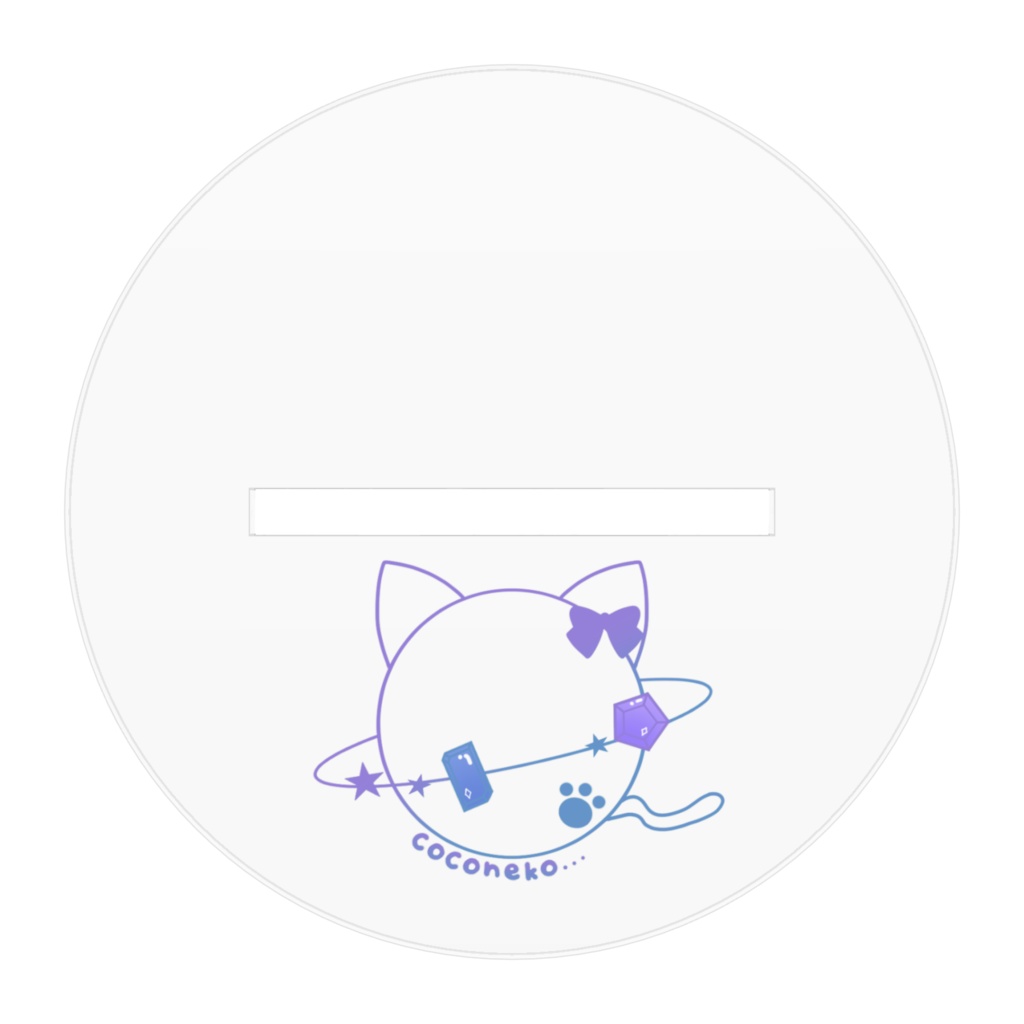 声々猫こと(アウターあり/♀)100x100mmアクスタ