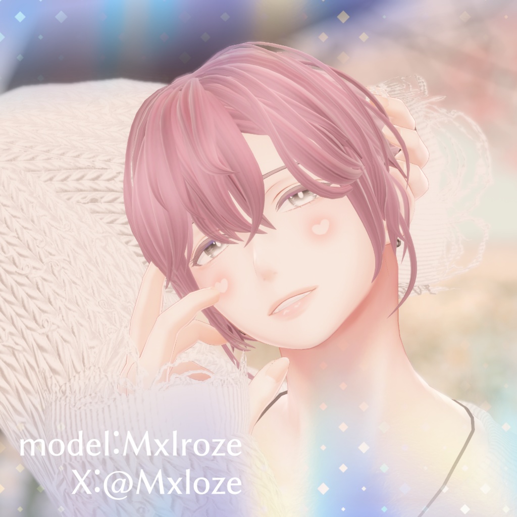 【7Avatar】heart cheek