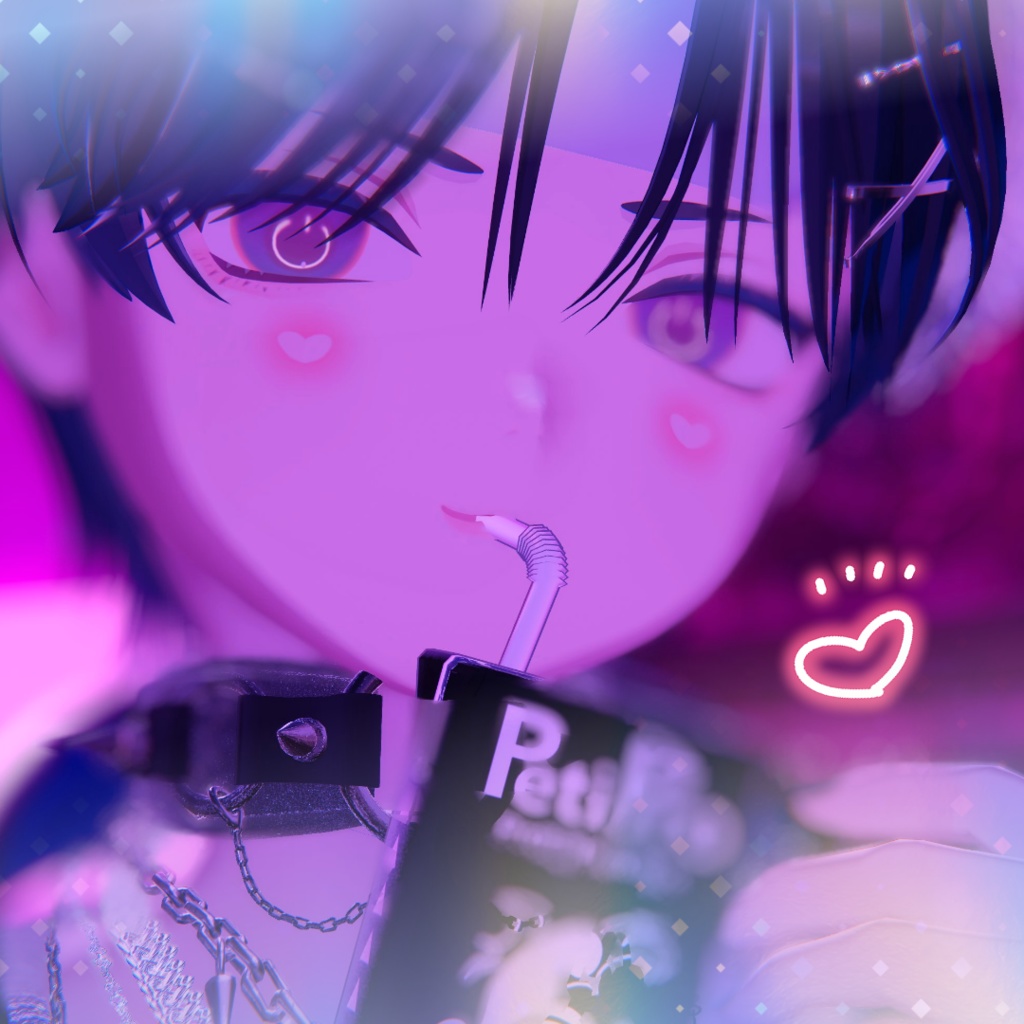 【7Avatar】heart cheek