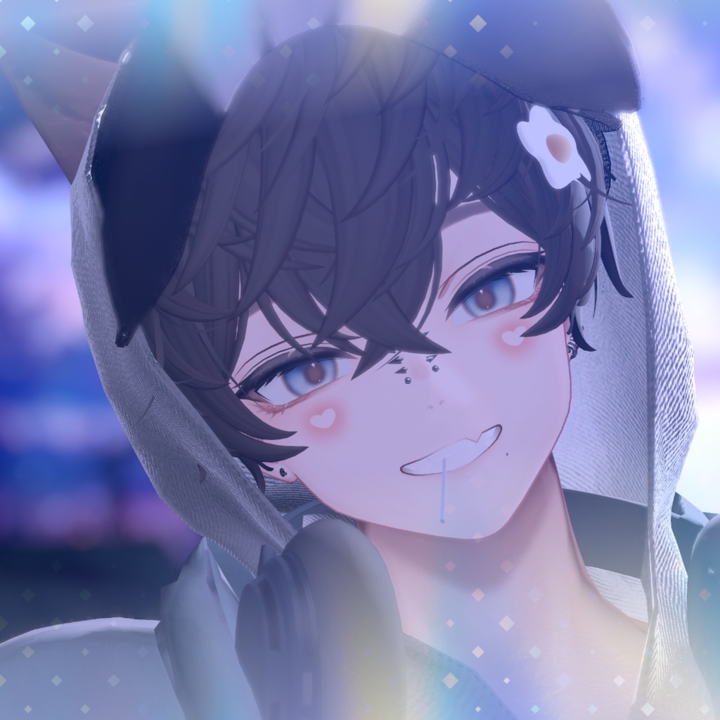 【7Avatar】heart cheek