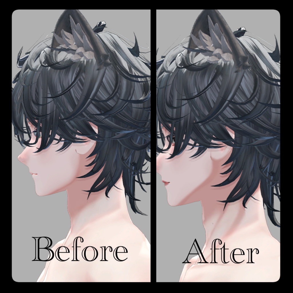 【斑霞-Hanka-】eye+make+body #01