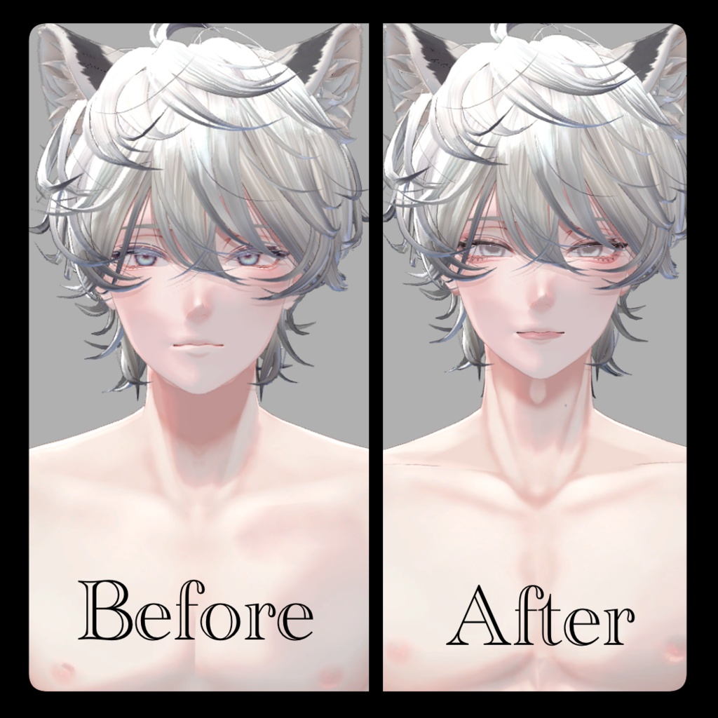 【斑霞-Hanka-】eye+make+body #01