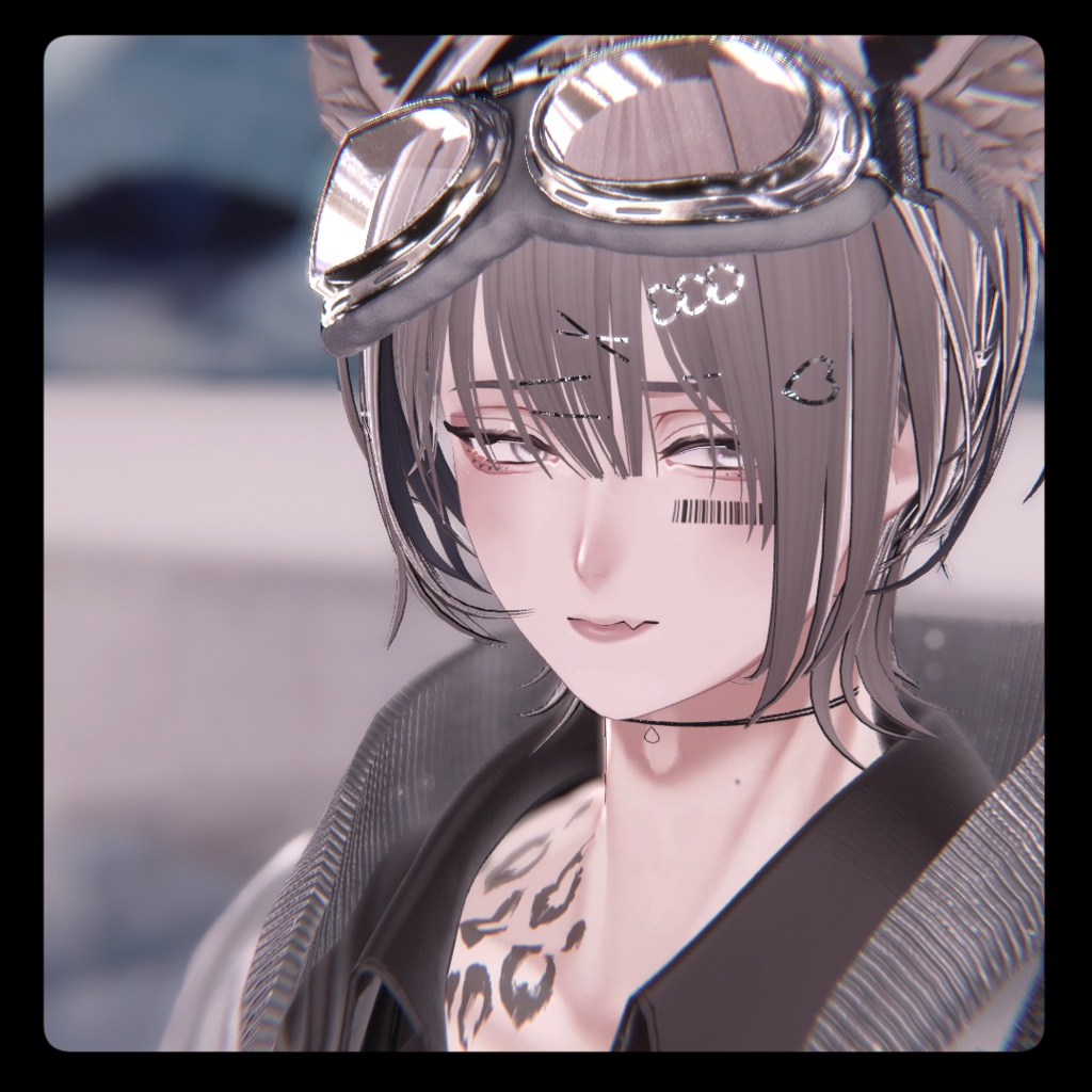 【斑霞-Hanka-】eye+make+body #01