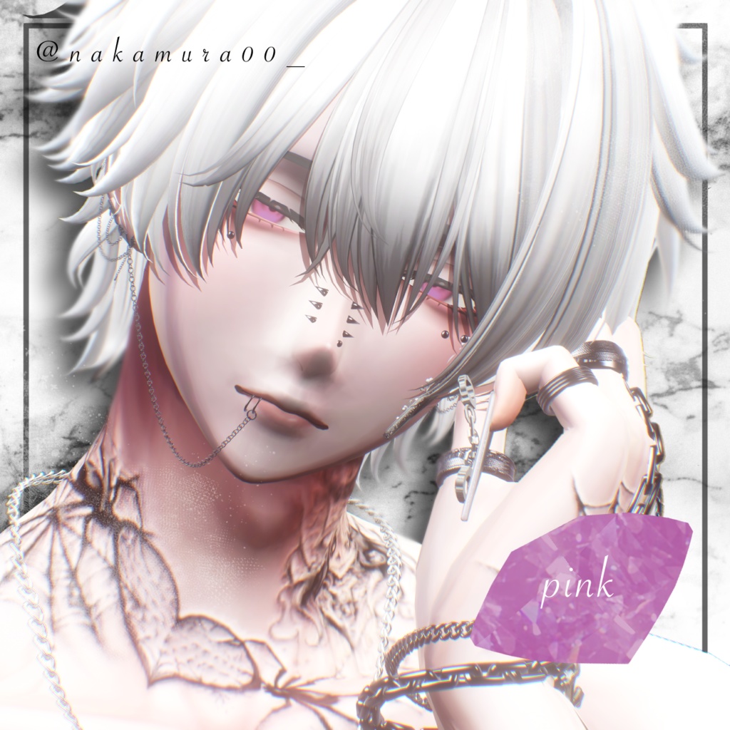 【水瀬-Minase】Diagonale eye+make+body texture