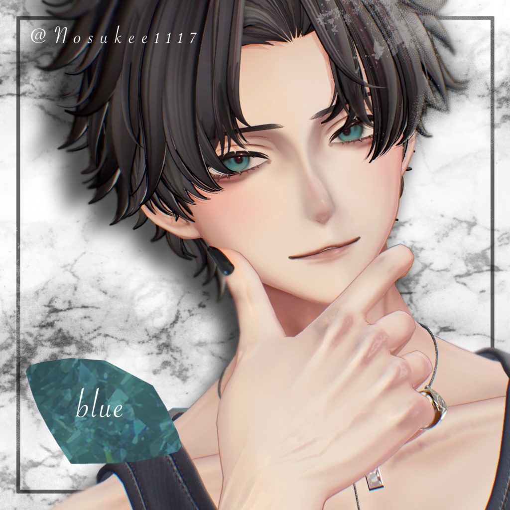 【水瀬-Minase】Diagonale eye+make+body texture