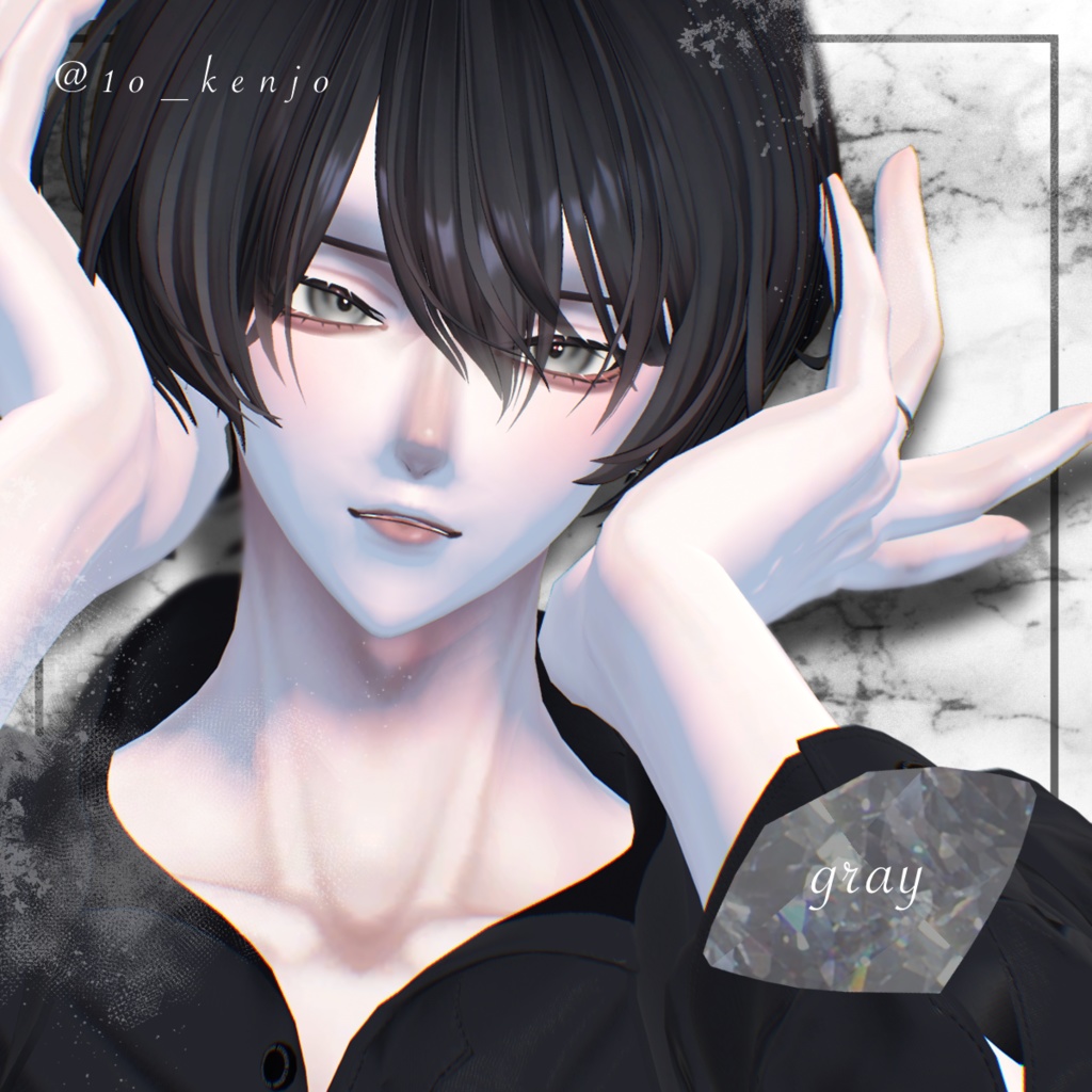 【水瀬-Minase】Diagonale eye+make+body texture