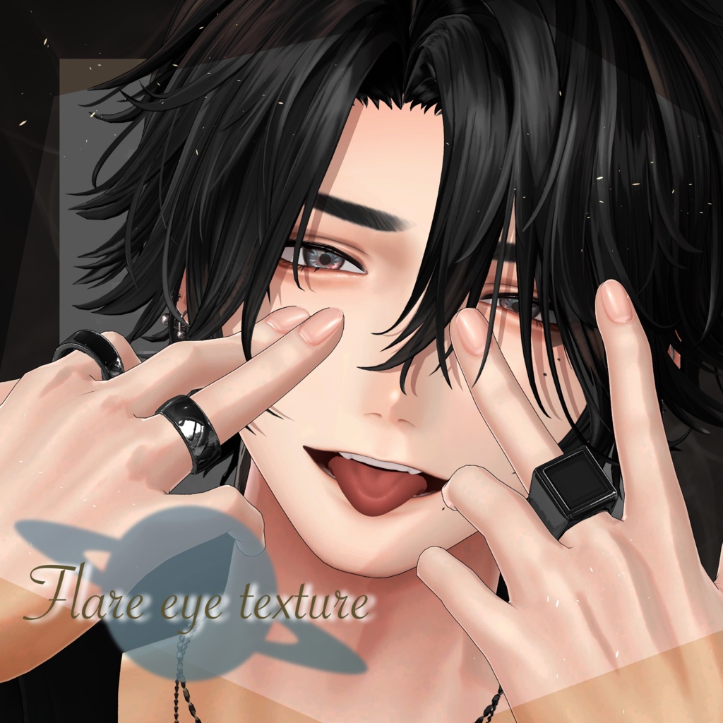 ✨9/26～10/3までSALE中！！✨【5Avatar】flare eye texture