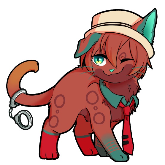 【擬獣化】狼ゲーム アクリルキーホルダー【全8種】