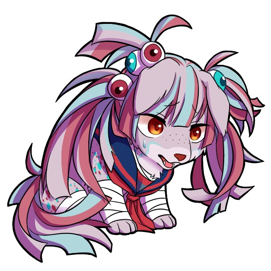 【擬獣化】狼ゲーム アクリルキーホルダー【全8種】