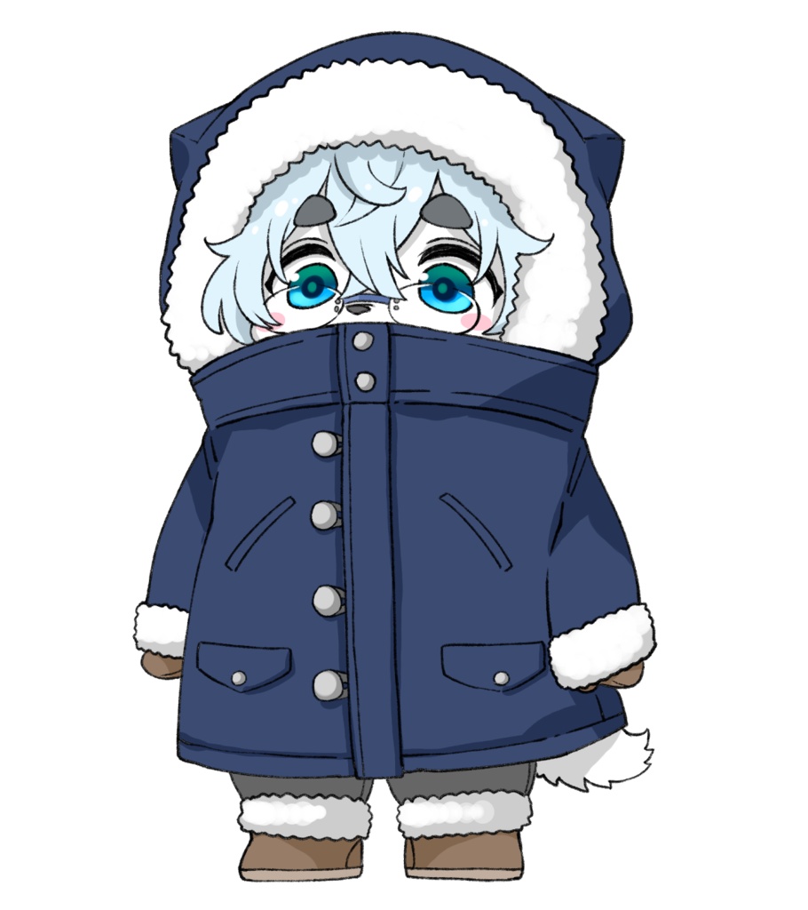 冬服クドちゃん:アクリルフィギュア