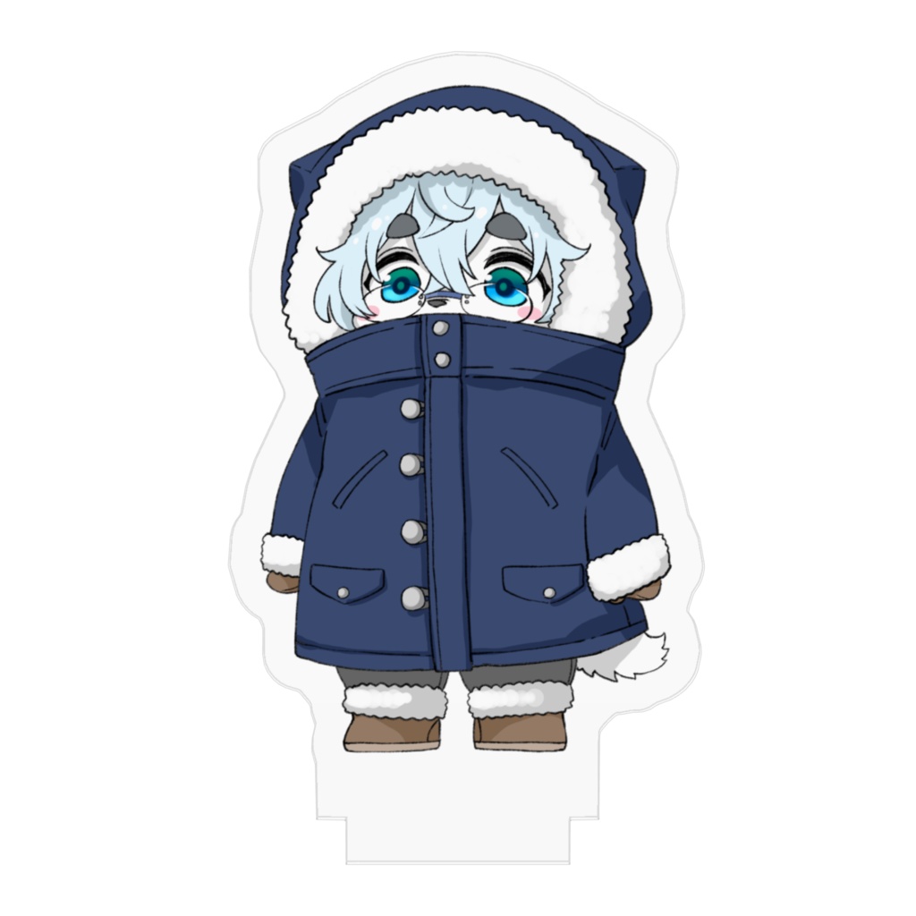 冬服クドちゃん:アクリルフィギュア