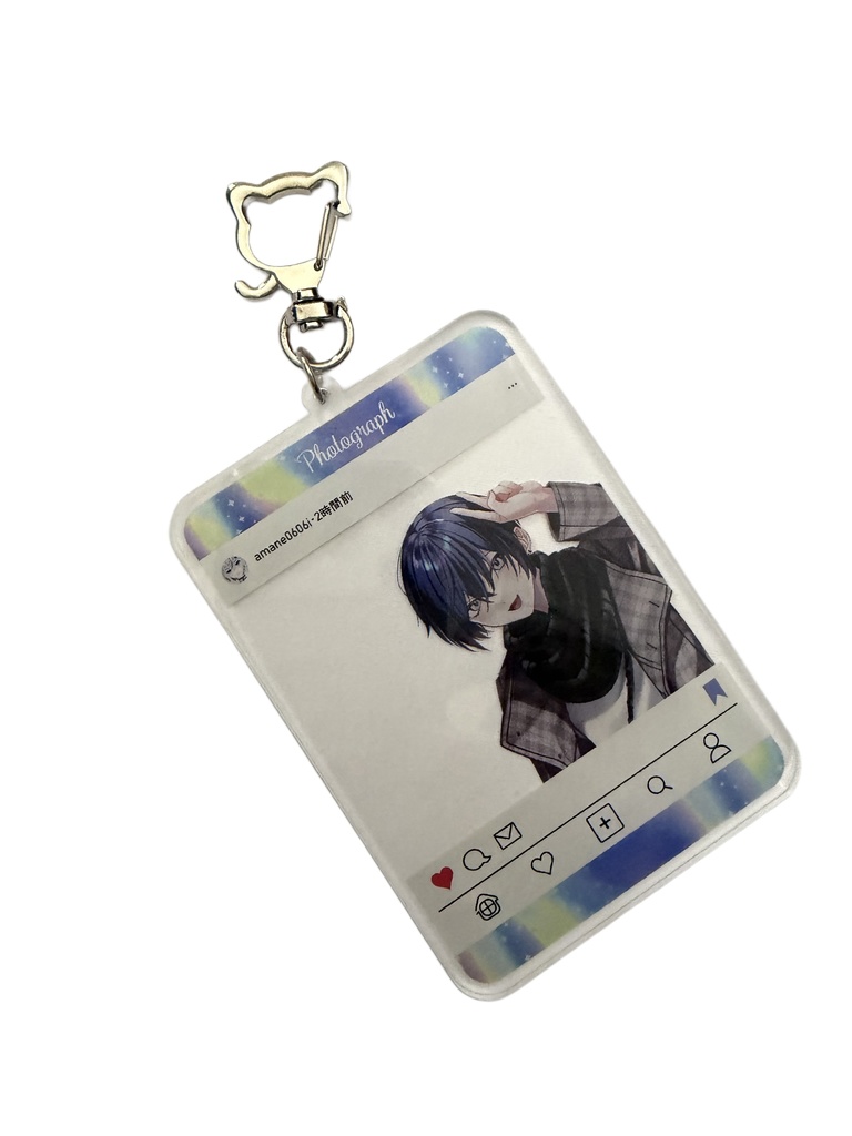 天音インスタ風アクリルキーホルダー