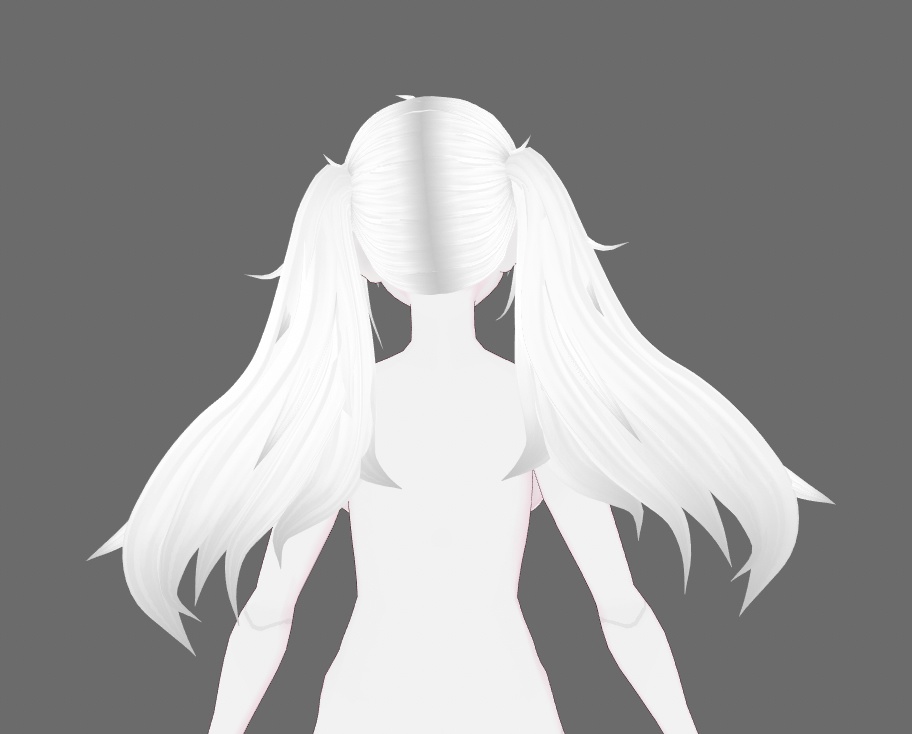 【Vroid】 ふわふわツインテール| Fluffy twintails