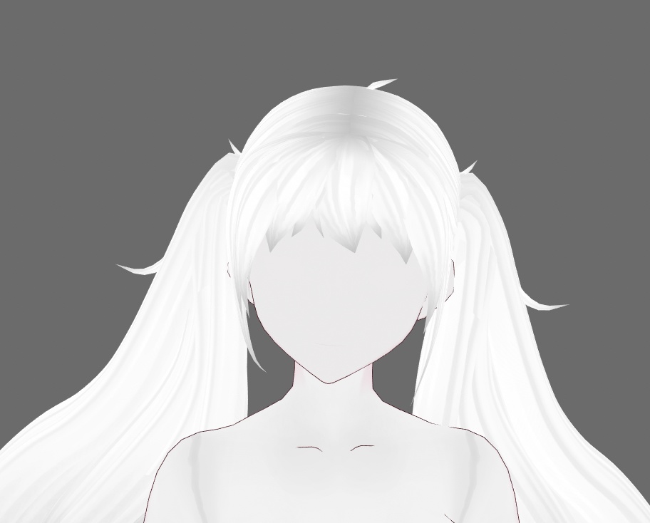 【Vroid】 ふわふわツインテール| Fluffy twintails