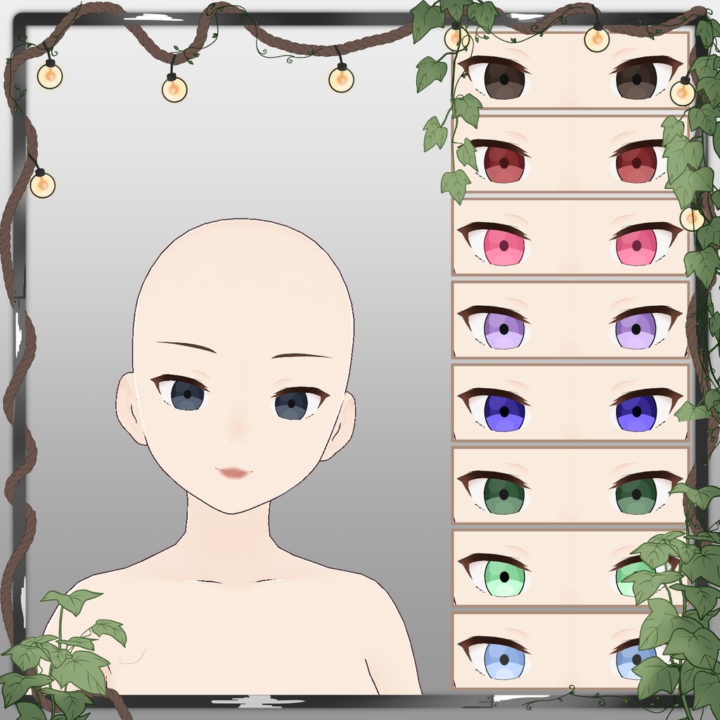 【Vroid】瞳テクスチャーパック | Iris texture pack