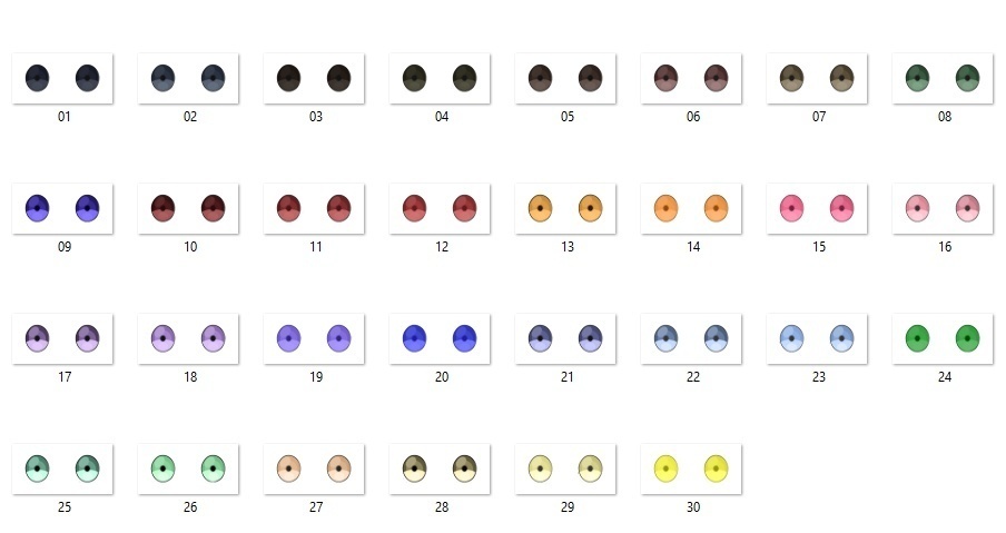 【Vroid】瞳テクスチャーパック | Iris texture pack