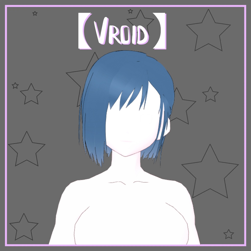 【Vroid】いちごヘアプリセット | Ichigo hair preset