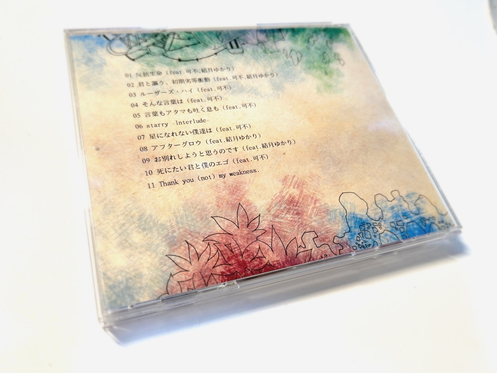 【CD】がく汰 1st Album『Thank you (not) my weakness.』