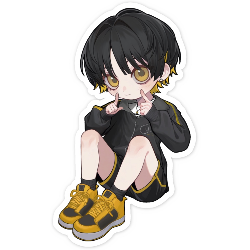 はっちのスマホステッカー