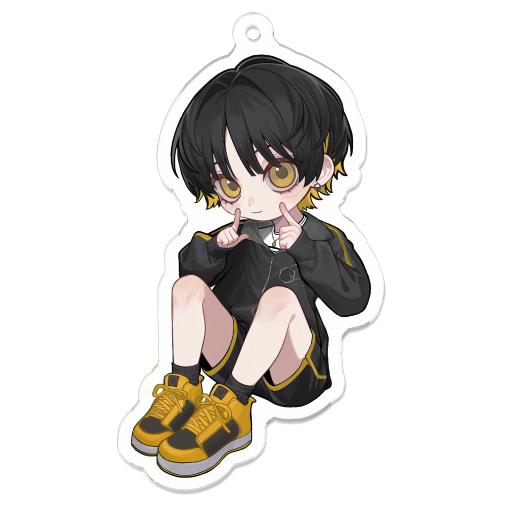 はっちのアクリルキーホルダー