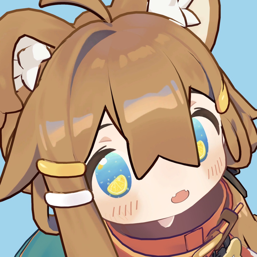 【無料/freeあり】しゅわしゅわレモンソーダアイテクスチャ