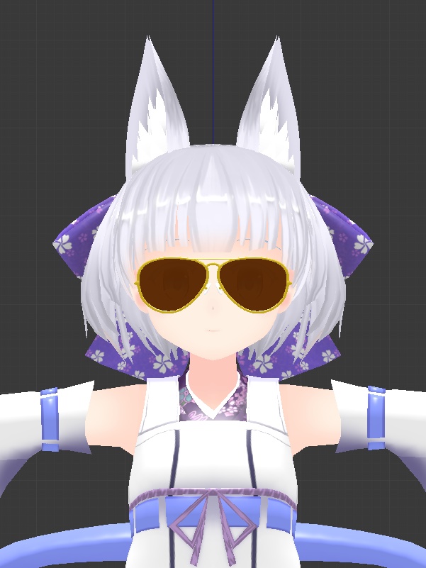 【無料】ちょいワルグラサン【3Dモデル】