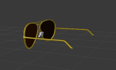 【無料】ちょいワルグラサン【3Dモデル】