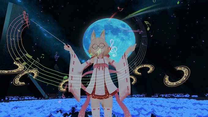 【無料版有り】指揮棒と音符パーティクル&五線譜トレイルセット【3Dモデル】