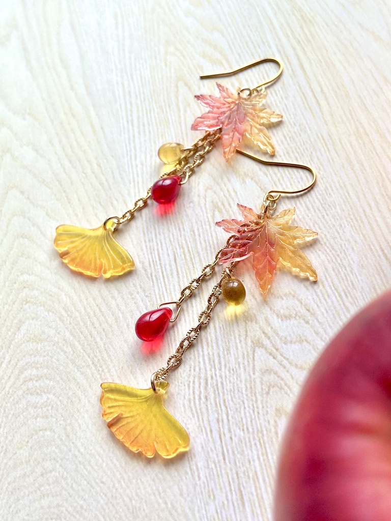秋色 ピアス/イヤリング