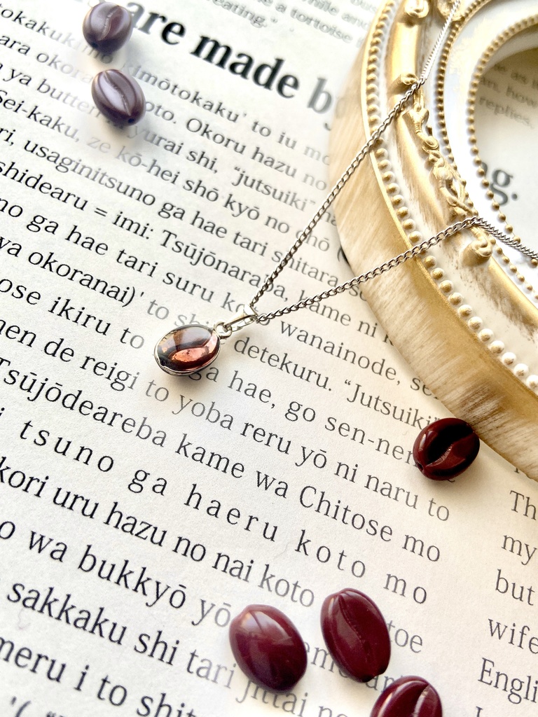 コーヒー豆 ペンダント