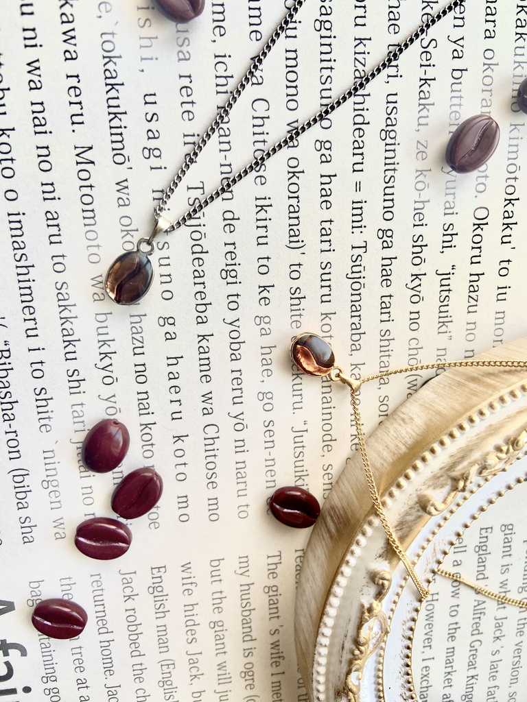 コーヒー豆 ペンダント